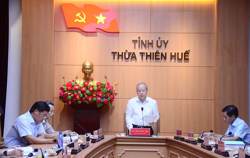 Hội thảo góp ý Đề cương Lịch sử Đảng bộ tỉnh Thừa Thiên Huế tập IV, giai đoạn 2000 - 2025